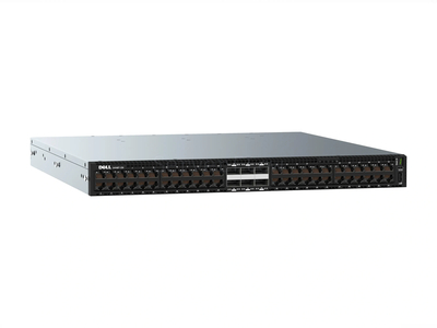 Коммутатор Dell PowerSwitch S4148T-ON PS/IO Airflow (48x RJ45 10 Гбит/с, 2x QSFP+ 40 Гбит/с, 4x QSFP28 100 Гбит/с)