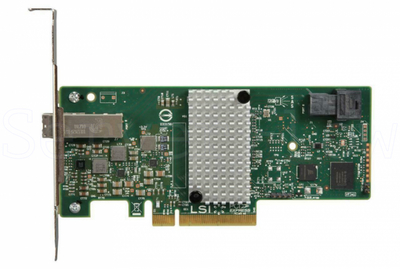 HBA адаптер Broadcom SAS 9300-4i4e (SAS3008, 12 gb/s)