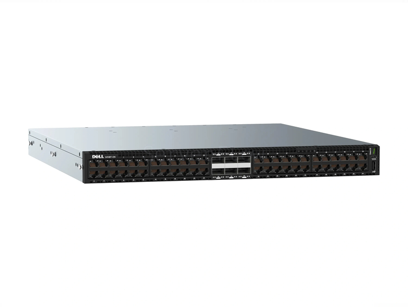 Коммутатор Dell PowerSwitch S4148T-ON IO/PS Airflow (48x RJ45 10 Гбит/с, 2x QSFP+ 40 Гбит/с, 4x QSFP28 100 Гбит/с) 2