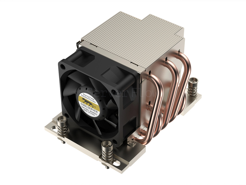 Кулер COOLSERVER CS-SP3-2UP23 (2U, Active, SP3, 320W)