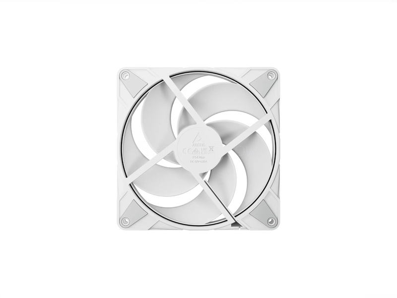 Корпусный вентилятор Arctic P14 Max White 140mm [ACFAN00304A] 1