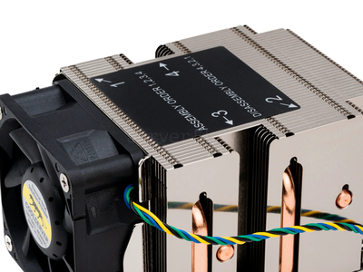 Кулер COOLSERVER SNK-P0068APS4 (2U, Active, LGA3647 Narrow ILM, 240W)