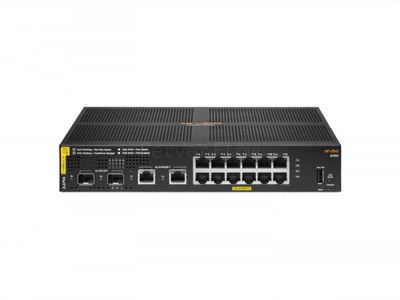 Коммутатор HPE Aruba CX 6100 12G Class4 PoE 2G/2SFP+ 139W (14x RJ-45 1 Гбит/с, 2x SFP+ 10 Гбит/с) [JL679A]