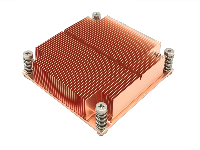 Радиатор COOLSERVER CS-2011-1U1C-SP (1U, Passive, LGA2011 Square, 100W)