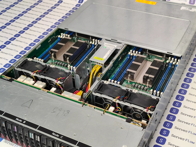 Сервер Блейд Supermicro SuperServer 2028TP-HTR-SIOM 2U 4x 6SFF