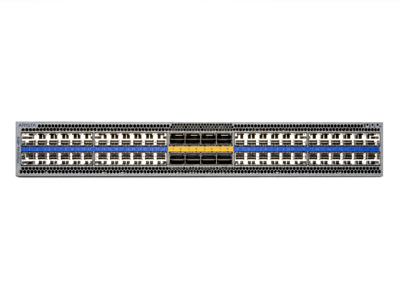 Коммутатор Arista DCS-7050SDX4-48D8-R (48x SFP-DD 100 Гбит/с, 8x QSFP-DD 400 Гбит/с)