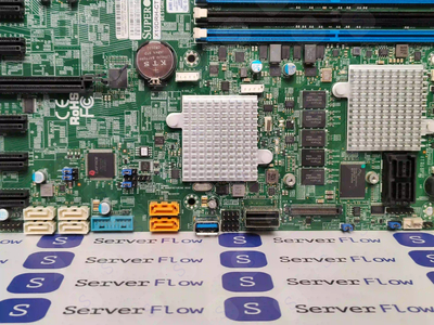 Материнская плата Supermicro X10DRH-CT (E-ATX, 2х LGA2011-3, 16 DIMM) [MBD-X10DRH-CT]