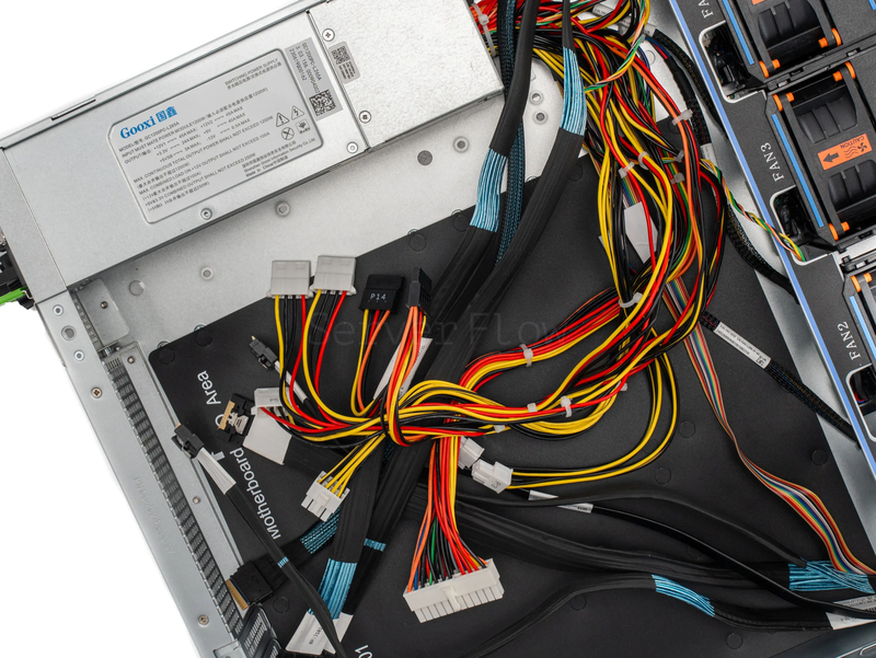 Серверный корпус Gooxi RMC2112-695-NV (2U 12 LFF, 2x БП 1300W) (NVMe) 10