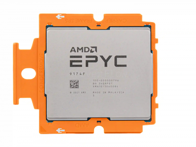 Процессор AMD EPYC 9174F (16c/32t, 4.1GHz-4.4GHz, 320W)
