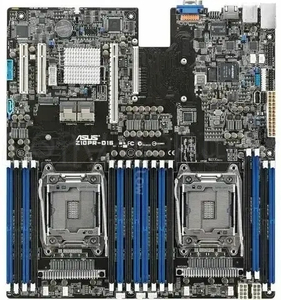 Материнская плата ASUS Z10PR-D16 (E-ATX, 2x LGA2011-3, 16 DIMM)