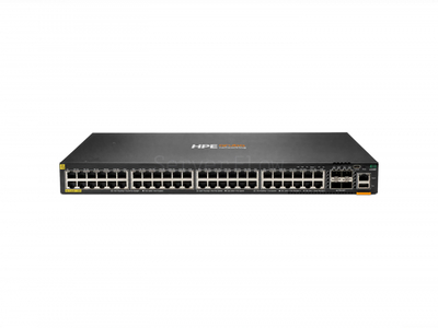 Коммутатор HPE Aruba CX 6200F 24G Class4 PoE 4SFP 370W (24x RJ-45 1 Гбит/с, 4x SFP 1 Гбит/с) [S0M82A]