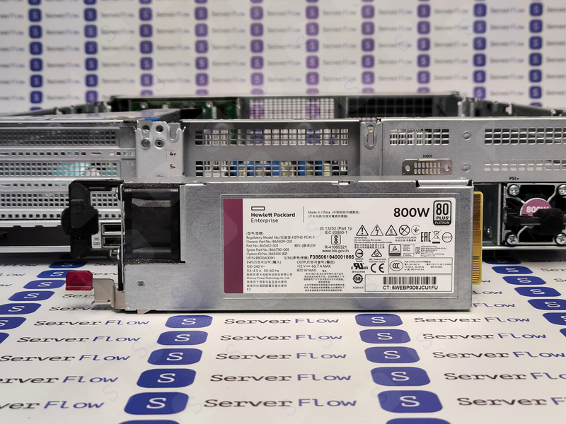 Серверная платформа HPE DL380G10 2U 8SFF (2x 800W, 2x LGA3647) 10