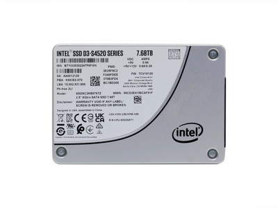 SSD-накопитель Intel D3-S4520 7.68TB 2.5" SATA 6Gb/s [SSDSC2KB076TZ01]