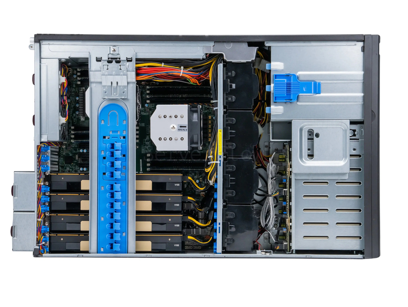 Supermicro 747BTQ-R2K04B (4× Tesla V100 16GB, 2× Xeon E5 2697v4, RAM 256GB) 2