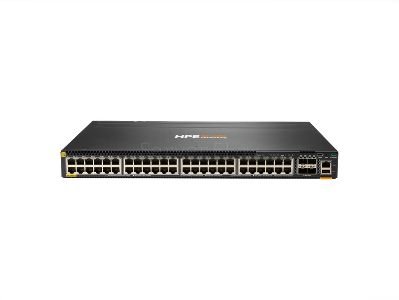 Коммутатор HPE Aruba CX 6300M 48G Class4 PoE 4SFP56 (48x RJ-45 1 Гбит/с, 4x SFP56 50 Гбит/с) [JL661A]