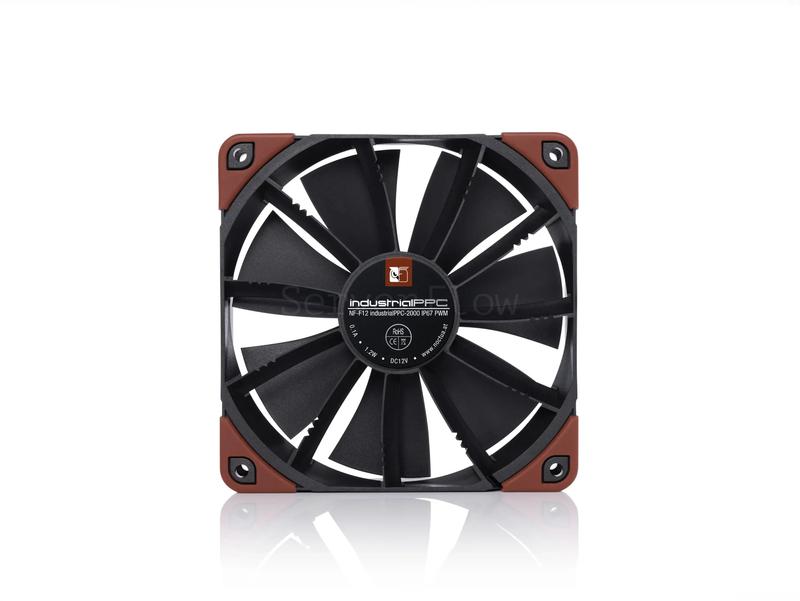 Корпусный вентилятор Noctua NF-F12 industrialPPC-2000 IP67 PWM 120mm