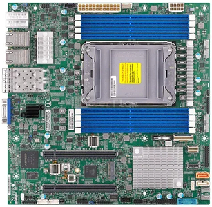 Материнская плата Supermicro X12SPZ-SPLN6F (Micro-ATX, LGA4189, 8 DIMM) [MBD-X12SPZ-SPLN6F]