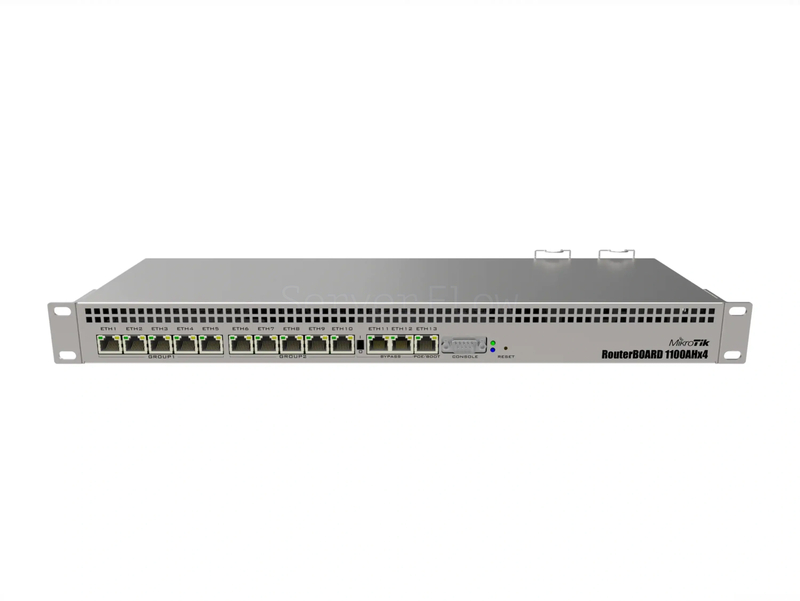 Коммутатор MikroTik RB1100AHx4 (13x RJ45 1 Гбит/с)
