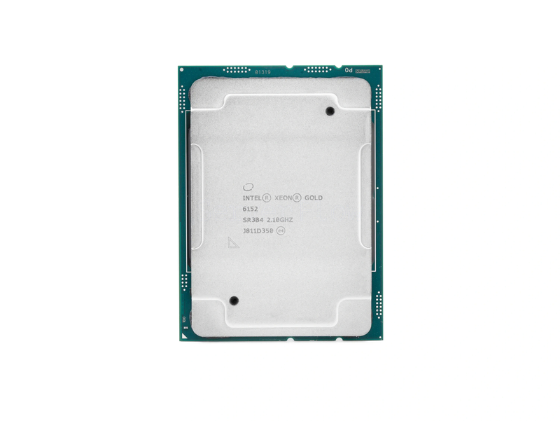 Процессор Intel Xeon Gold 6152 (22c/44t, 2.1GHz-3.7GHz, 140W)