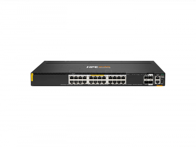 Коммутатор HPE Aruba CX 6300M 24SR5 Class6 PoE 4SFP56 TAA (24x RJ-45 5 Гбит/с, 4x SFP56 50 Гбит/с) [S0G05A]