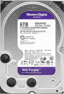 Жесткий диск WD Purple 6TB 3.5" SATA 6GB/s [WD64PURZ]