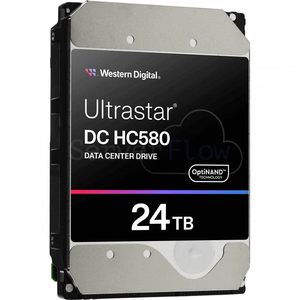 Жесткий диск Western Digital DC HC580 24TB 3.5" SATA 6Gb/s [WUH722424ALE6L4]