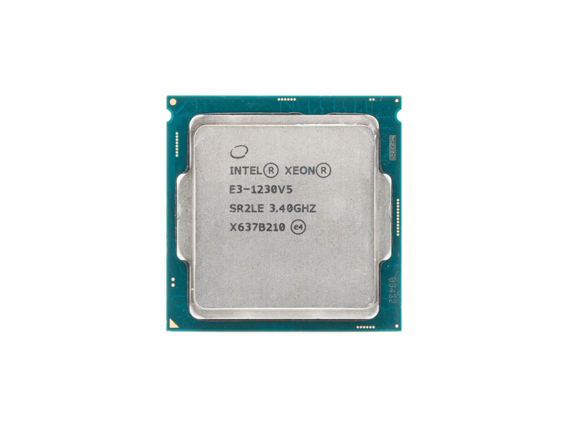 Процессор Intel Xeon E3 1230v5 (4c/8t 3.4GHz-3.8GHz, 80W)