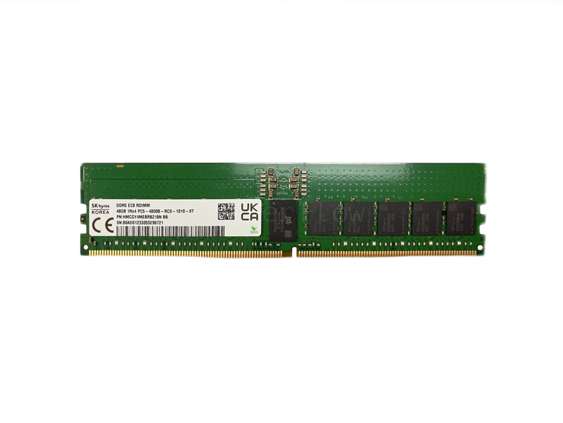 Оперативная память 48GB DDR5 ECC REG SK Hynix 4800Mhz 1Rx4 [HMCGY4MEBRB]