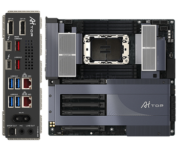 Материнская плата GIGABYTE W790 AI TOP (E-ATX, LGA4677, 8 DIMM)