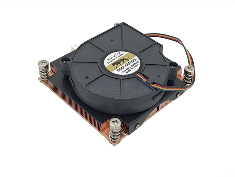 Кулер COOLSERVER CS-2011-1U3C-S (1U, Active, LGA2011 Square, 110W)