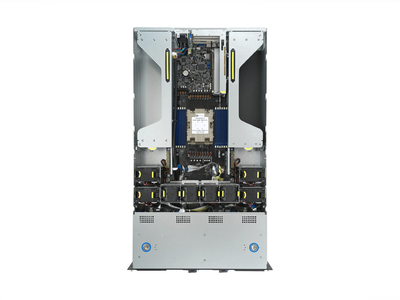 Серверная платформа ASUS ESC4000A-E12 SKU1 2U 6LFF (6x U.2, 2x 2600W, SP5)