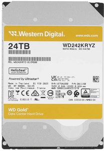 Жесткий диск WD Gold Enterprise 24TB 3.5" SATA 6GB/s [WD242KRYZ]