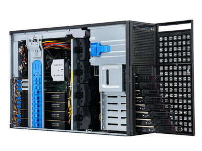 Supermicro 747BTQ-R2K04B (4× Instinct MI50 16GB, 2× Xeon E5 2697v4, RAM 256GB)