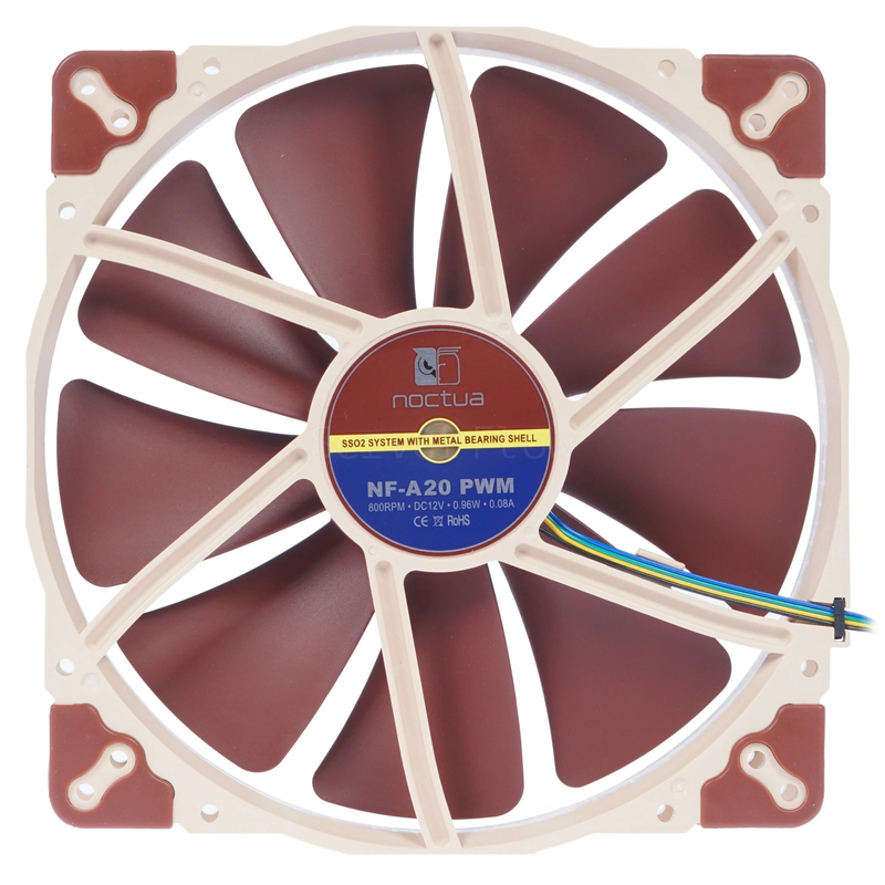 Корпусный вентилятор Noctua NF-A20 PWM 200mm 2