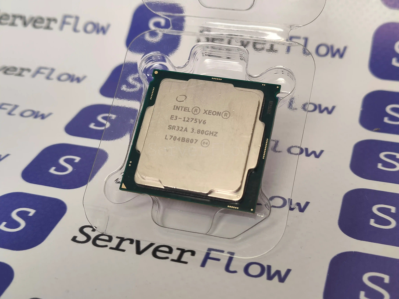 Процессор Intel Xeon E3 1275v6 (4c/8t 3.8GHz-4.2GHz, 73W, HD Graphics P630) 3