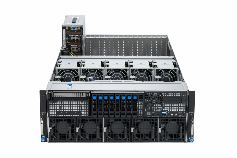 Серверная платформа ASUS ESC8000A-E13 DR SKU1 6U 8SFF (2x U.2, 4x 2700W, 2x SP5) 1
