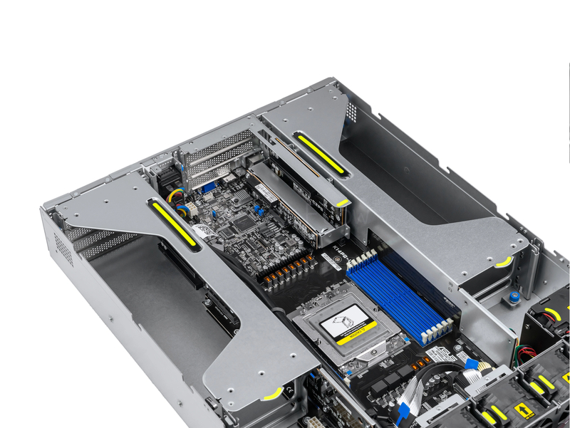 Серверная платформа ASUS ESC4000A-E12 SKU1 2U 6LFF (6x U.2, 2x 2600W, SP5) 8