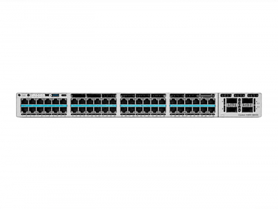 Коммутатор Cisco Catalyst C9300X-48HXN (40x RJ45 0.1/1/2.5/5 Гбит/с PoE++, 8x RJ45 0.1/1/2.5/5/10 Гбит/с PoE++)