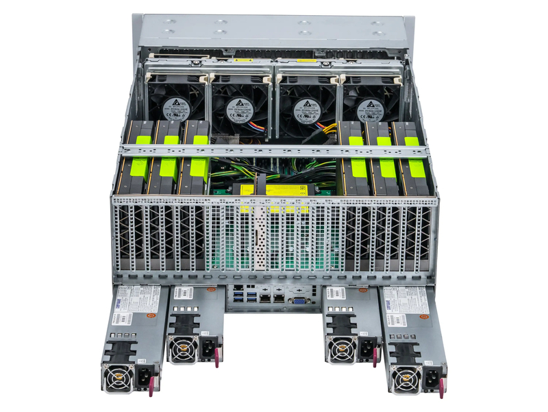 Supermicro 4028GR-TR (6× Tesla P100 16GB, 2× Xeon E5 2698v4, RAM 256GB) 2