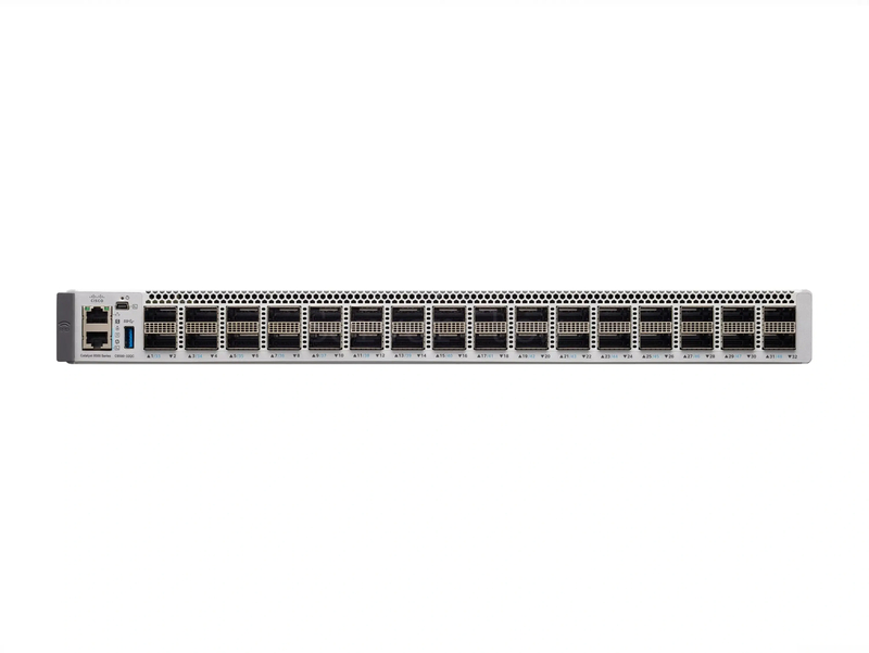 Коммутатор Cisco Catalyst C9500-32QC (32x QSFP+ 40 Гбит/с/16x QSFP28 100 Гбит/с)