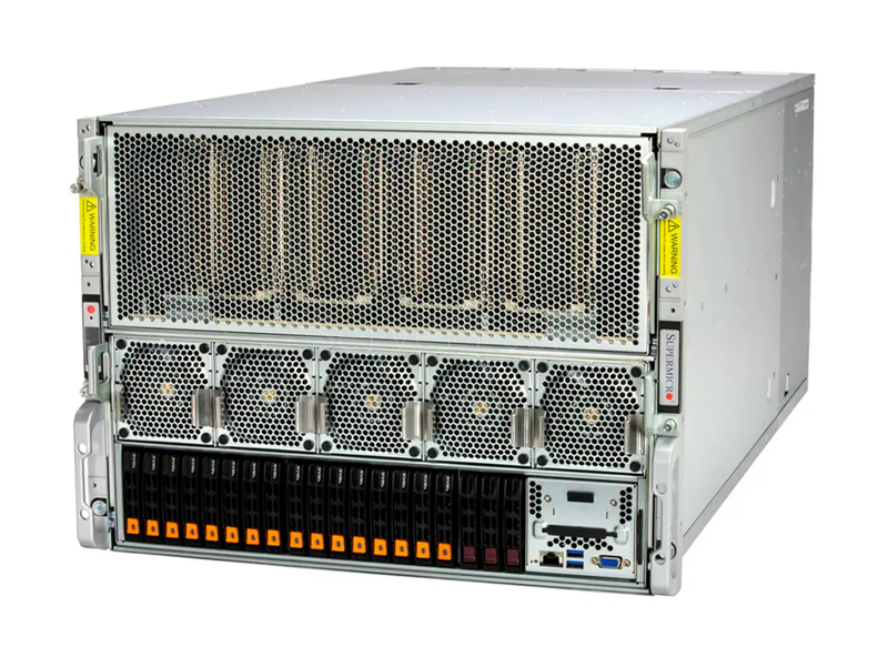 Supermicro SYS-821GE-TNHR (8x H100 SXM 80GB, 2x Xeon Platinum 8468, RAM 2TB)