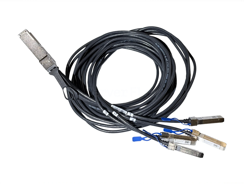 DAC Breakout кабель MikroTik QSFP56 200G to 4x 50G 3м [DQ+BC0003-DS+]