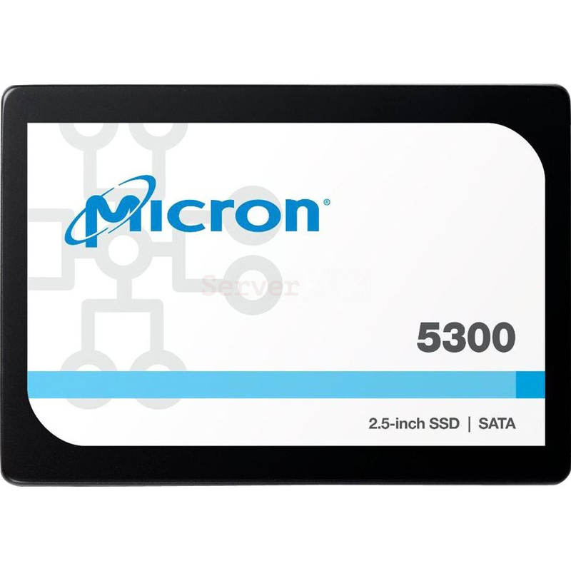 SSD-накопитель Micron 5300 MAX 3.84TB 2.5" SATA 6Gb/s [MTFDDAK3T8TDT]