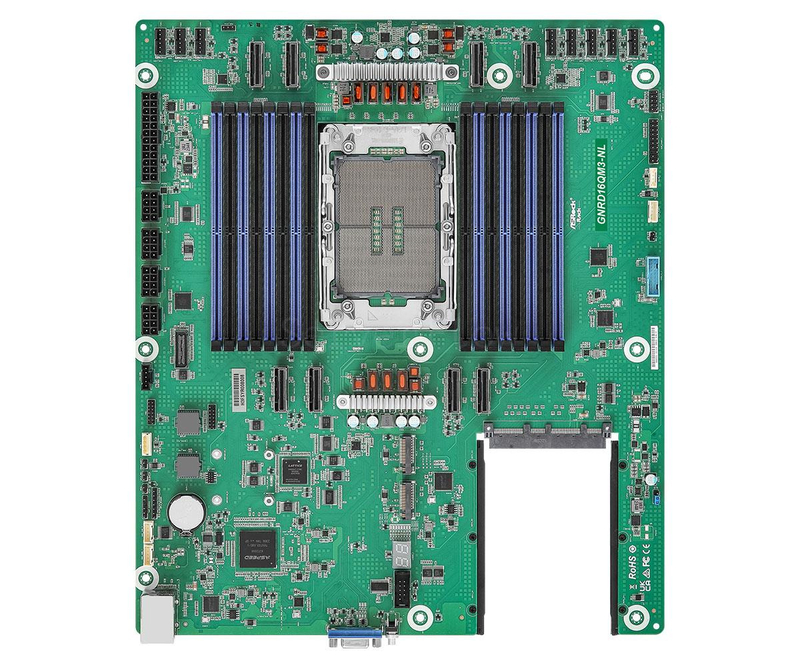 Материнская плата ASRock Rack GNRD16QM3-NL (EEB, LGA4710, 16 DIMM) 3