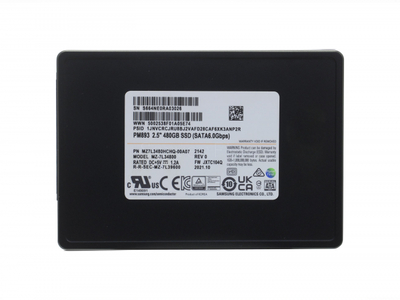 SSD-накопитель Samsung PM893 480GB 2.5" 6Gb/s [MZ7L3480HCHQ-00W07]