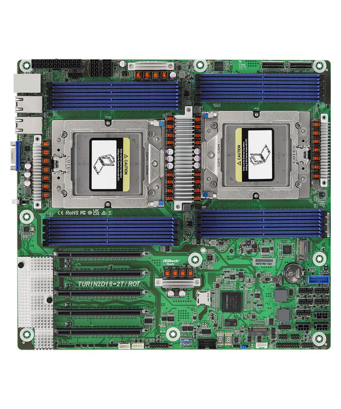 Материнская плата ASRock Rack TURIN2D16-2T/ROT (EEB, 2x SP5, 16 DIMM)