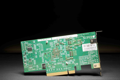 HBA адаптер Supermicro AOC-S3808L-L8IT (NVMe/SAS/SATA 12GB/s, no cache)