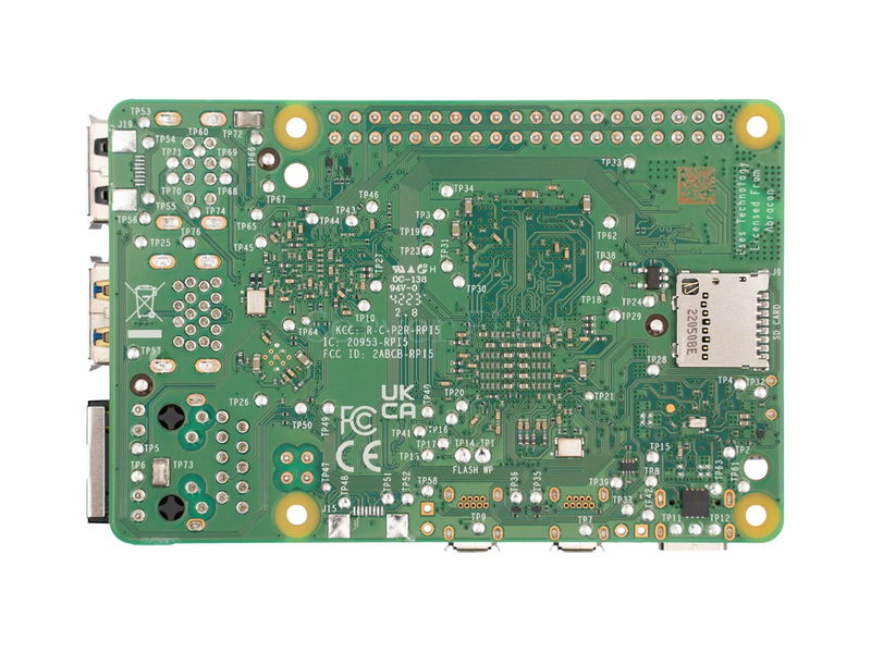 Микрокомпьютер Raspberry Pi 5 (1GB) 3