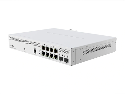 Коммутатор MikroTik CSS610-8P-2S+IN (8x RJ45 1 Гбит/с, 2x SFP+ 10 Гбит/с)