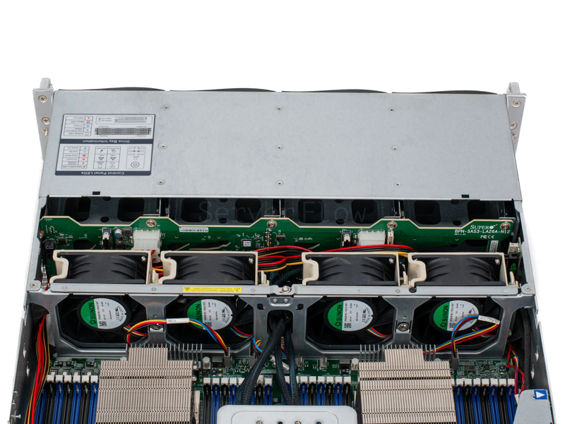 Серверная платформа Supermicro AS-2024US-TRT 2U 12LFF (4x U.2, 2x 1600W, 2x SP3) 7